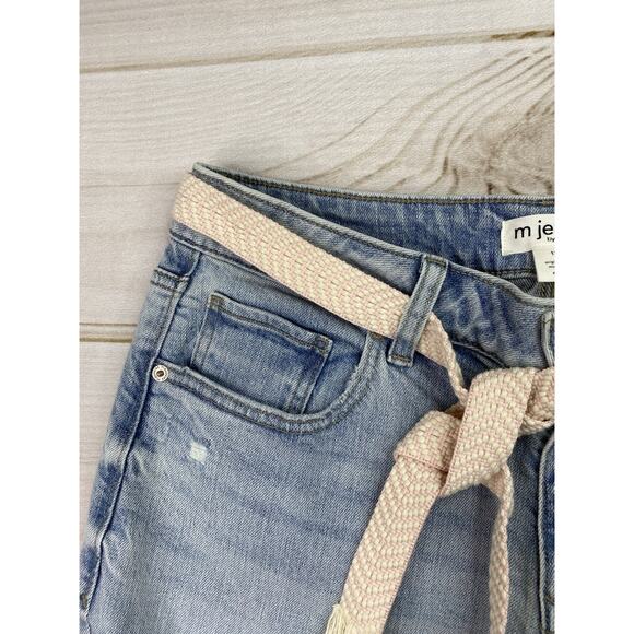 NWT M Jeans by Maurices Sz 12 21" Straight Crop Original Fit Mid Rise Stretch - Picture 2 of 13